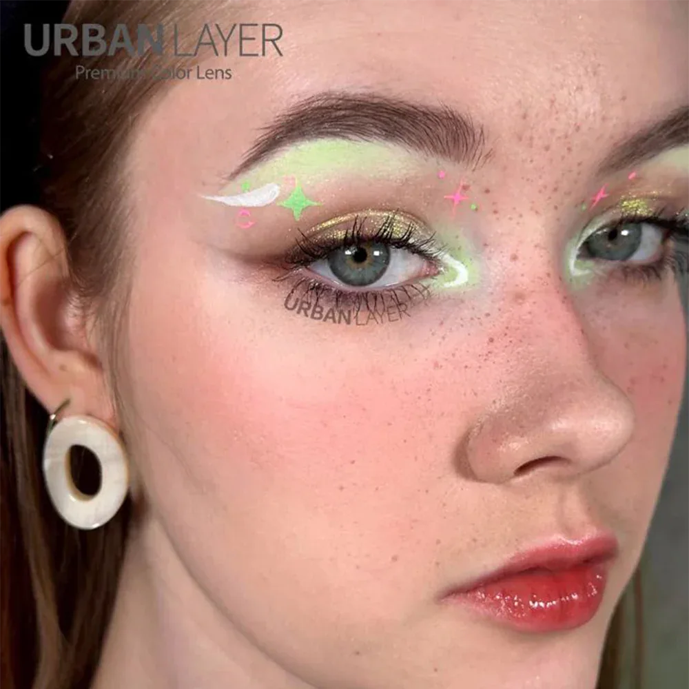 Siri Green – UrbanLayer – ONE Day - Optical - Medical Contact Lenses, URBAN-LAYER Optics -- Urban-Layer - Egypt - Medical Contact Lenses, URBAN-LAYER Optics