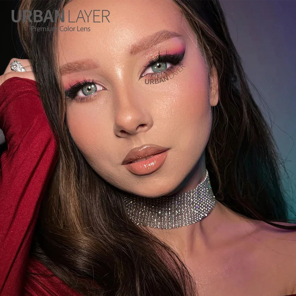 Siri Green – UrbanLayer – ONE Day - Optical - Medical Contact Lenses, URBAN-LAYER Optics -- Urban-Layer - Egypt - Medical Contact Lenses, URBAN-LAYER Optics