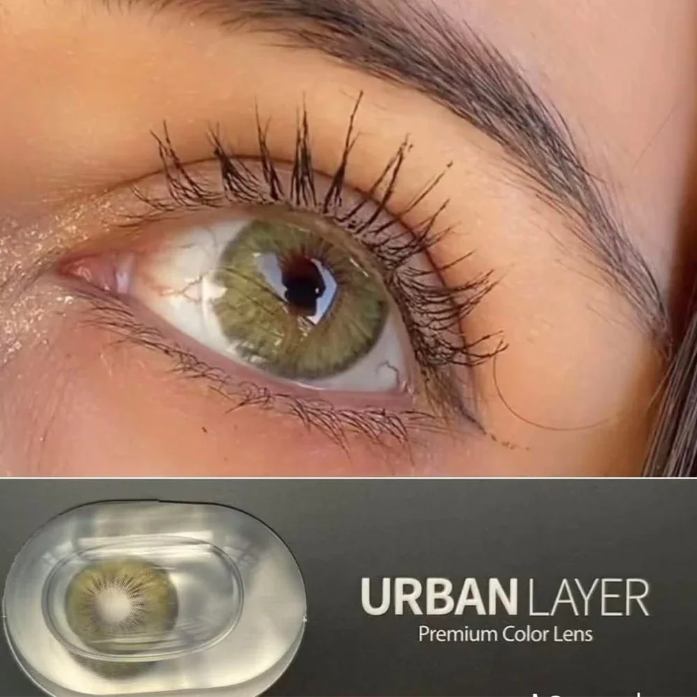 Cleopatra Green – UrbanLayer – ONE YEAR - Colored Contact Lenses, URBAN-LAYER, URBAN-LAYER Optics -- Urban-Layer - Egypt - Colored Contact Lenses, URBAN-LAYER, URBAN-LAYER Optics