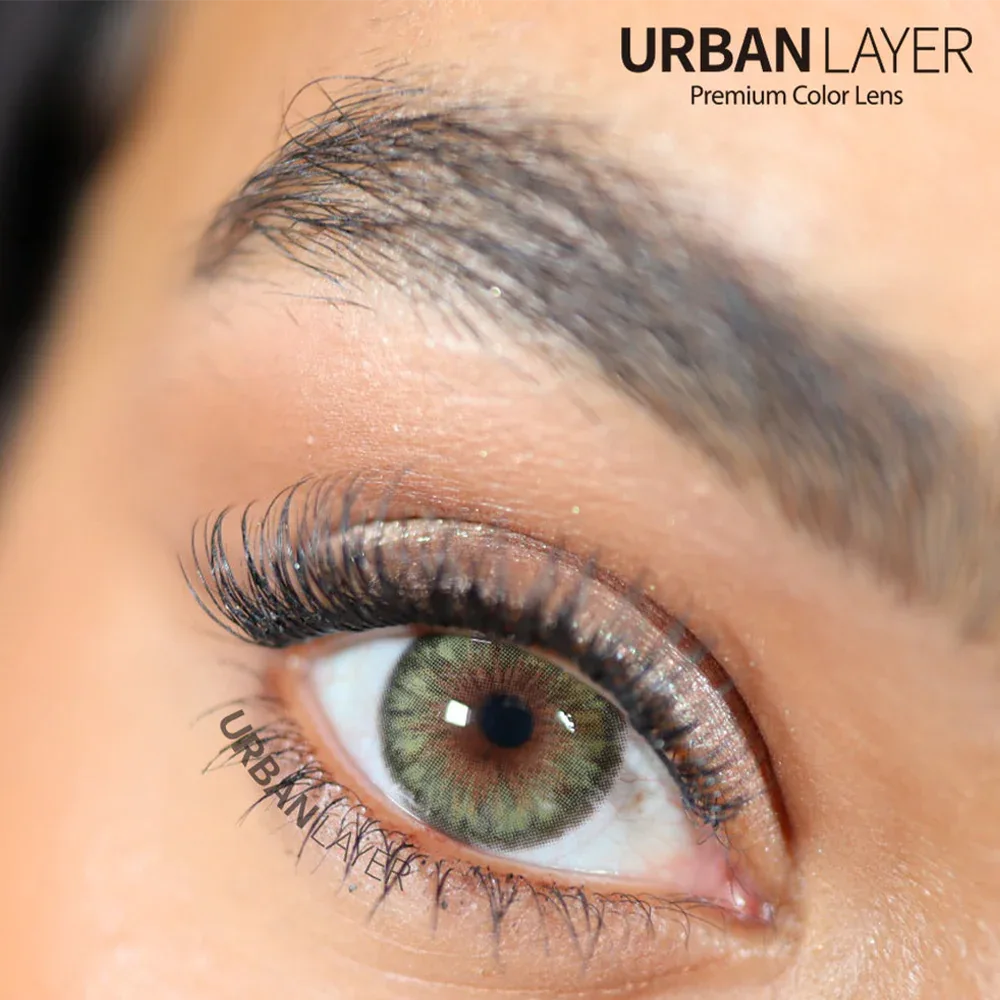 Cleopatra Green – UrbanLayer – ONE YEAR - Colored Contact Lenses, URBAN-LAYER, URBAN-LAYER Optics -- Urban-Layer - Egypt - Colored Contact Lenses, URBAN-LAYER, URBAN-LAYER Optics