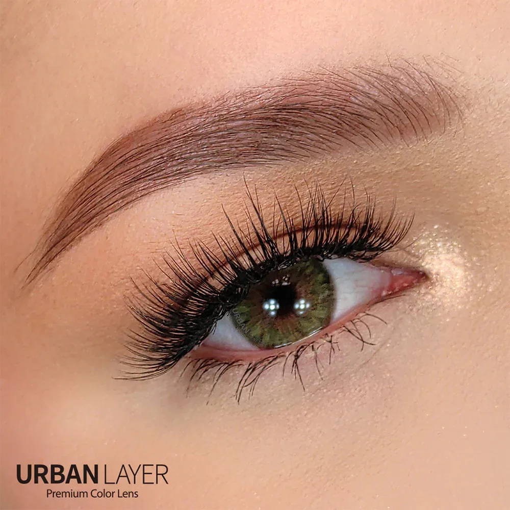 Cleopatra Green – UrbanLayer – ONE YEAR - Colored Contact Lenses, URBAN-LAYER, URBAN-LAYER Optics -- Urban-Layer - Egypt - Colored Contact Lenses, URBAN-LAYER, URBAN-LAYER Optics