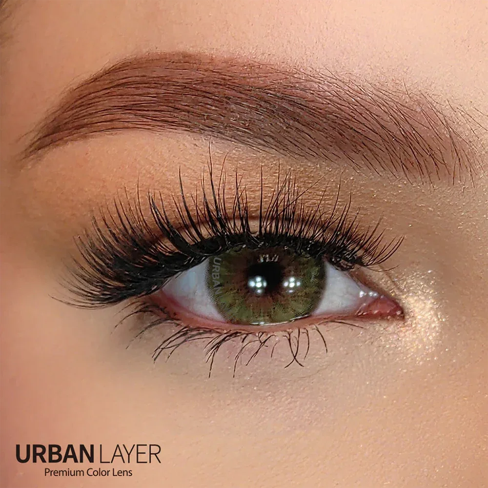 Cleopatra Green – UrbanLayer – ONE YEAR - Colored Contact Lenses, URBAN-LAYER, URBAN-LAYER Optics -- Urban-Layer - Egypt - Colored Contact Lenses, URBAN-LAYER, URBAN-LAYER Optics