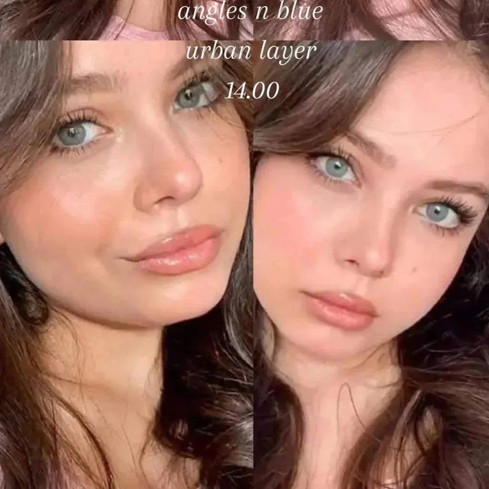 Angeles N Blue - UrbanLayer - yearly - Colored Contact Lenses, URBAN-LAYER, URBAN-LAYER Optics -- Urban-Layer - Egypt - Colored Contact Lenses, URBAN-LAYER, URBAN-LAYER Optics