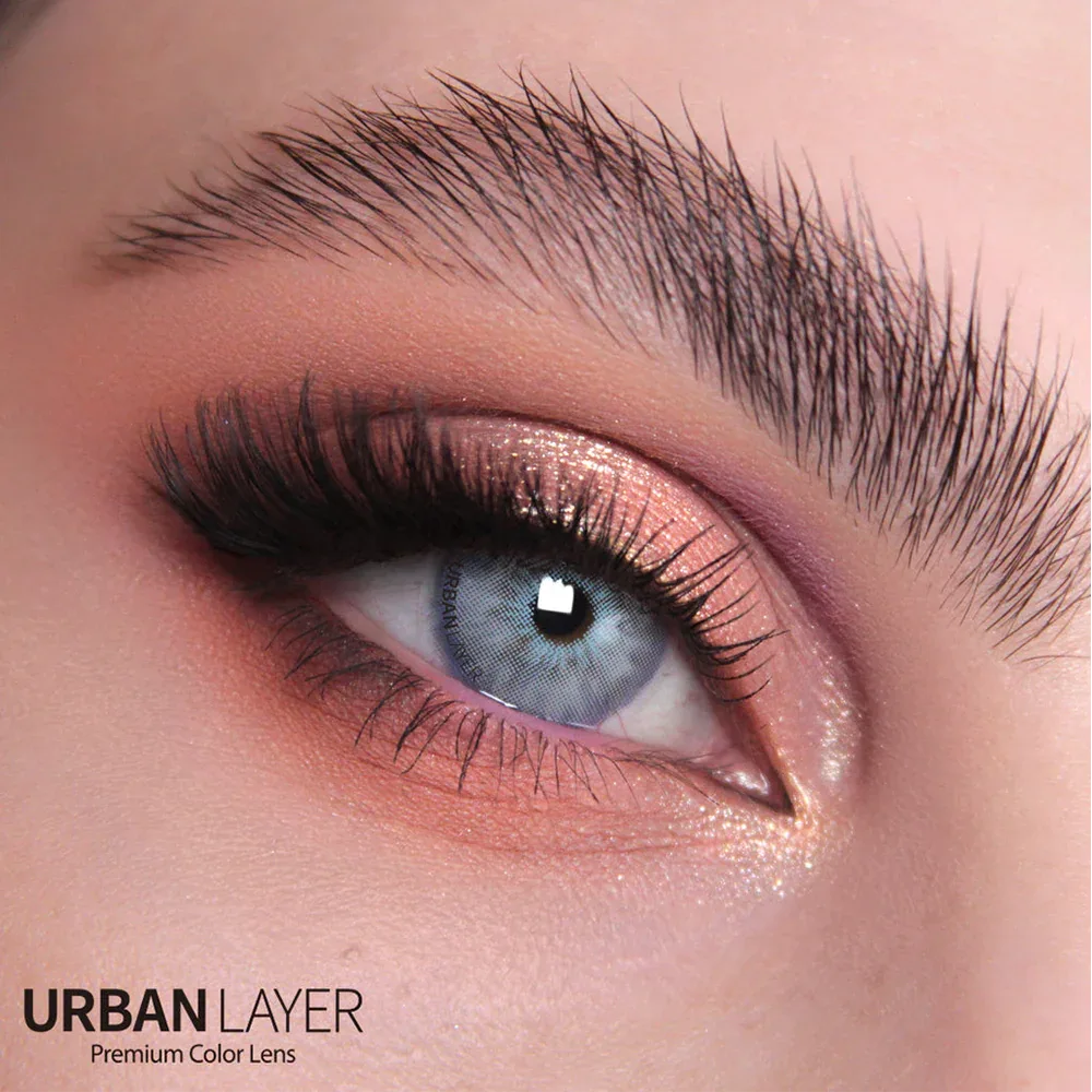 Siri Ash Blue - UrbanLayer - yearly - Colored Contact Lenses, Most Selling, URBAN-LAYER, URBAN-LAYER Optics -- Urban-Layer - Egypt - Colored Contact Lenses, Most Selling, URBAN-LAYER, URBAN-LAYER Optics