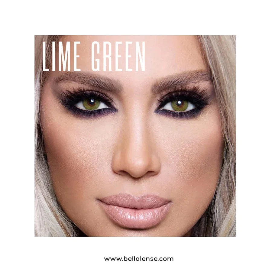 Lime Green - Glow - Bella, Bella OPTICS, Most Selling -- Julia Lenses Store - Egypt - Bella, Bella OPTICS, Most Selling