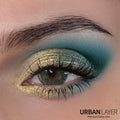 Gemini Gray Urban Layer colored contact lenses in a close-up view, showcasing the gray tone and comfortable design.